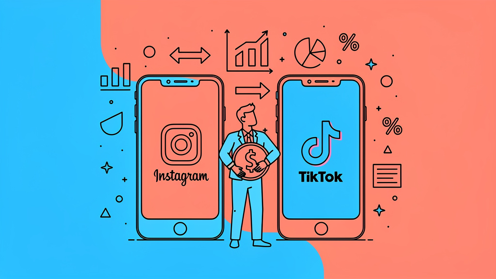 Reklama na Instagramie vs. TikTok: Gdzie lepiej inwestować budżet?